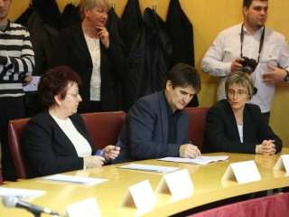 Iskolák megállapodása - fotó: Ónodi Zoltán