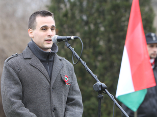A Jobbik megemlékezése - fotó: Sándor Judit