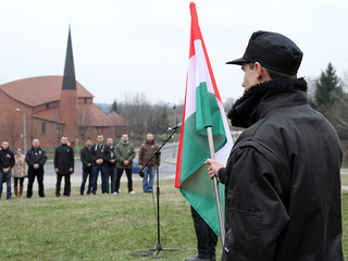 A Jobbik megemlékezése - fotó: Sándor Judit