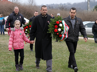 A Jobbik megemlékezése - fotó: Sándor Judit