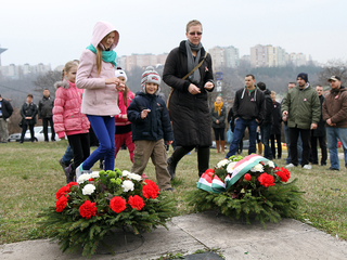 A Jobbik megemlékezése - fotó: Sándor Judit