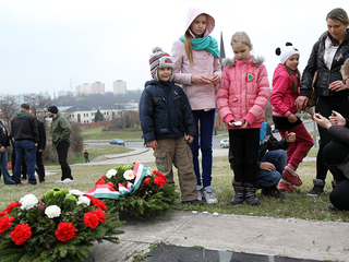 A Jobbik megemlékezése - fotó: Sándor Judit