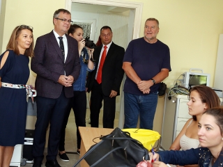 A Lorántffy iskola felújított kollégiuma - fotó: Sándor Judit