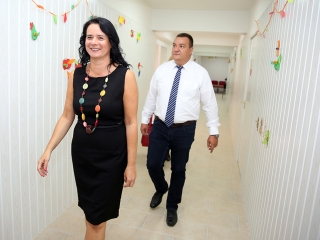 A Lorántffy iskola felújított kollégiuma - fotó: Sándor Judit