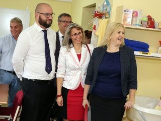 A Lorántffy iskola felújított kollégiuma - fotó: Sándor Judit