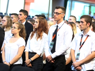 Tanévnyitó az egyetemen (2018) - fotó: Sándor Judit