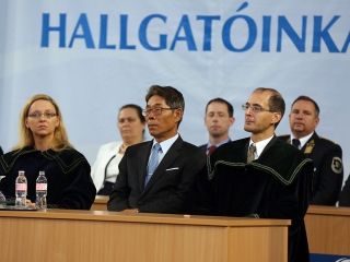 Tanévnyitó az egyetemen (2018) - fotó: Sándor Judit