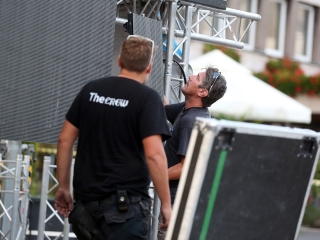 Rádió 1 Roadshow színpadállítás - fotó: Sándor Judit