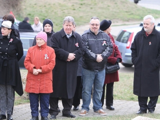 Megemlékezés Dunaújvárosban - fotó: Sándor Judit