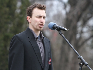 Megemlékezés Dunaújvárosban - fotó: Sándor Judit