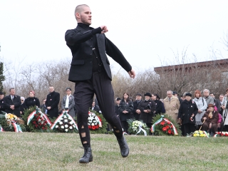Megemlékezés Dunaújvárosban - fotó: Sándor Judit