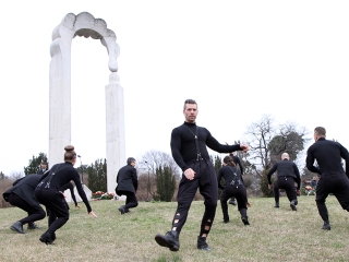 Megemlékezés Dunaújvárosban - fotó: Sándor Judit