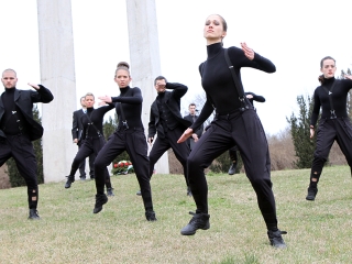 Megemlékezés Dunaújvárosban - fotó: Sándor Judit