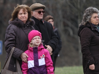 Megemlékezés Dunaújvárosban - fotó: Sándor Judit