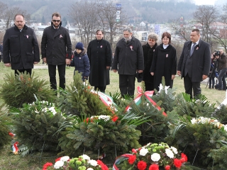 Megemlékezés Dunaújvárosban - fotó: Sándor Judit