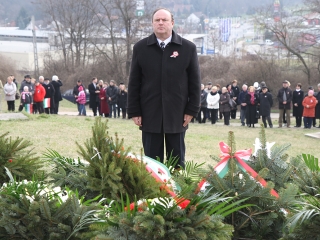Megemlékezés Dunaújvárosban - fotó: Sándor Judit