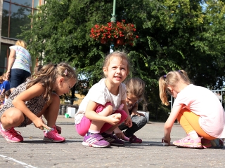 Aszfaltrajzverseny - fotó: Sándor Judit