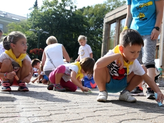 Aszfaltrajzverseny - fotó: Sándor Judit