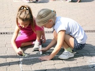 Aszfaltrajzverseny - fotó: Sándor Judit