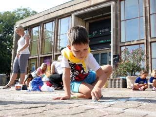 Aszfaltrajzverseny - fotó: Sándor Judit