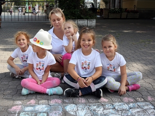 Aszfaltrajzverseny - fotó: Sándor Judit