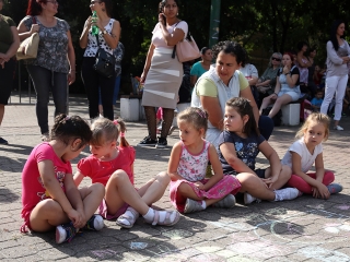 Aszfaltrajzverseny - fotó: Sándor Judit