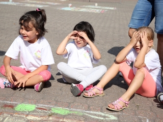 Aszfaltrajzverseny - fotó: Sándor Judit