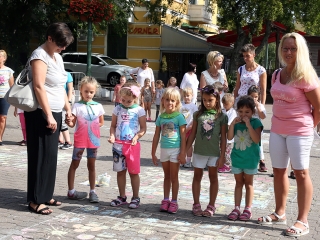 Aszfaltrajzverseny - fotó: Sándor Judit