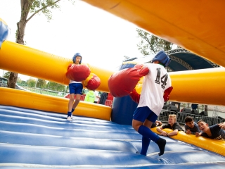 Családi- és Sportnap a felújított radari sporttelepen - fotó: Ónodi Zoltán