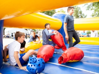 Családi- és Sportnap a felújított radari sporttelepen - fotó: Ónodi Zoltán