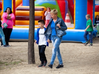 Családi- és Sportnap a felújított radari sporttelepen - fotó: Ónodi Zoltán