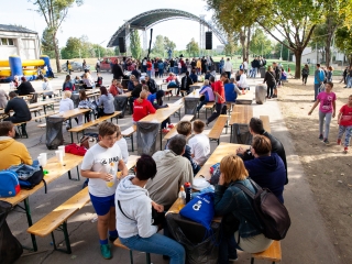 Családi- és Sportnap a felújított radari sporttelepen - fotó: Ónodi Zoltán