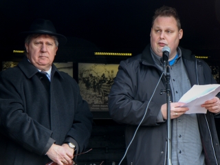 Holokauszt vagonkiállítás - fotó: Ónodi Zoltán