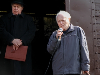 Holokauszt vagonkiállítás - fotó: Ónodi Zoltán