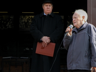 Holokauszt vagonkiállítás - fotó: Ónodi Zoltán