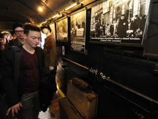 Holokauszt vagonkiállítás - fotó: Ónodi Zoltán