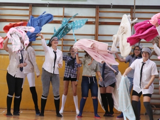 Gólyaavató a Széchenyiben - fotó: Sándor Judit