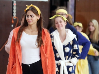 Gólyaavató a Széchenyiben - fotó: Sándor Judit