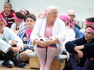 Gólyaavató a Széchenyiben - fotó: Sándor Judit