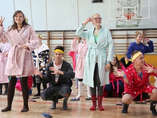 Gólyaavató a Széchenyiben - fotó: Sándor Judit