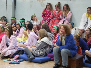 Gólyaavató a Széchenyiben - fotó: Sándor Judit