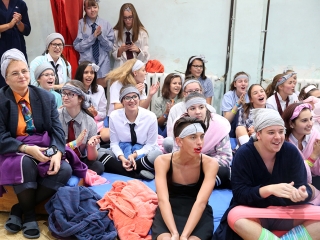 Gólyaavató a Széchenyiben - fotó: Sándor Judit