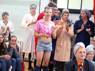 Gólyaavató a Széchenyiben - fotó: Sándor Judit