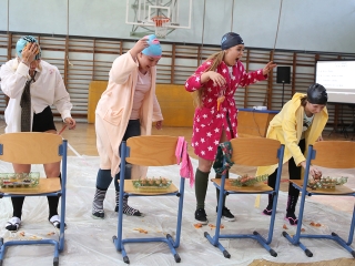 Gólyaavató a Széchenyiben - fotó: Sándor Judit