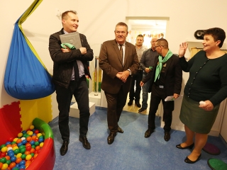 Snoezelen-szoba átadó - fotó: Sándor Judit