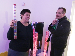 Snoezelen-szoba átadó - fotó: Sándor Judit