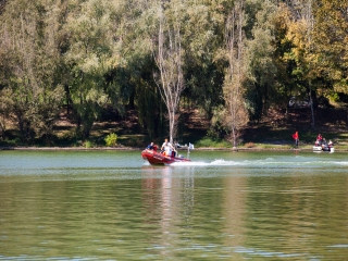 Vöröskeresztes gyakorlat a Szalki-szigeten - fotó: Ónodi Zoltán