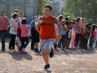 Csutaváltó a Szabó Magda református iskolában - fotó: Sándor Judit