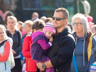 Óriási tesióra a főtéren - fotó: Ónodi Zoltán