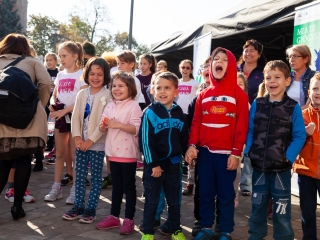 Óriási tesióra a főtéren - fotó: Ónodi Zoltán